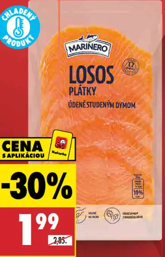 Marinero losos marinovaný plátky