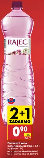 Rajec Pramenitá voda materina dúška