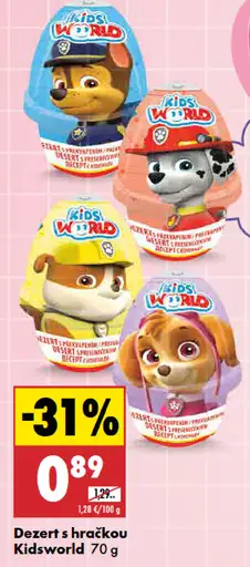 Kidsworld Dezert s hračkou