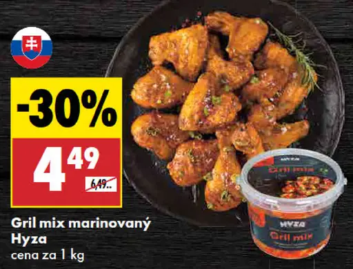 Gril mix marinovaný