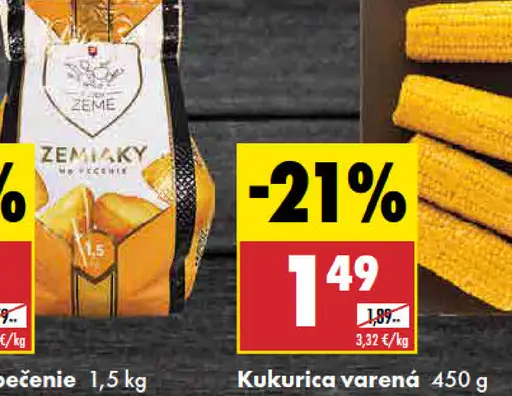 Kukurica varená