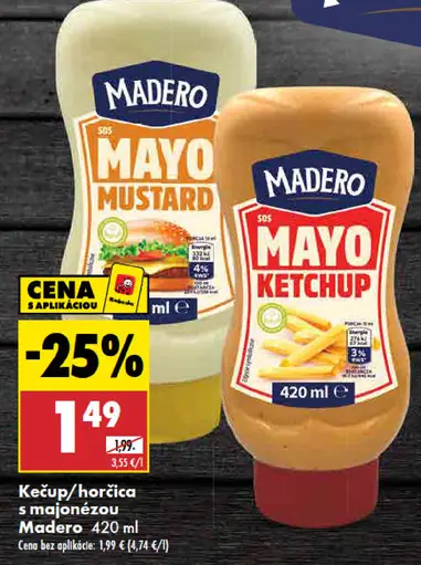 Madero kečup s majonézou