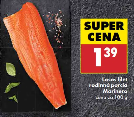 Marinero Losos filet rodinná porcia