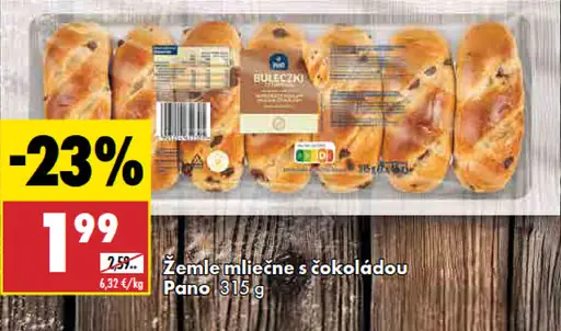 Pano Žemle mliečne