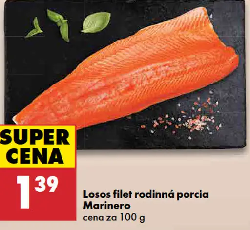 Marinero Losos filet rodinná porcia