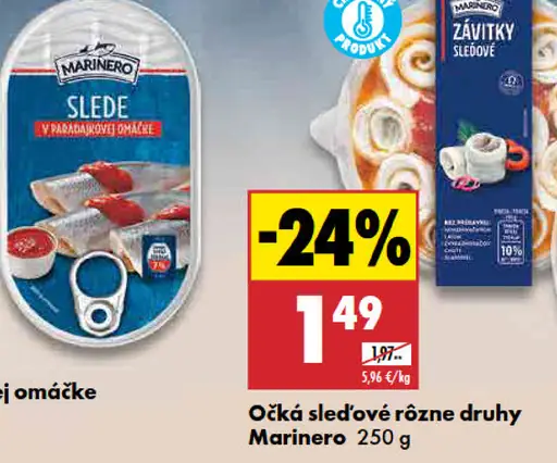 Marinero očká sleďové rôzne druhy