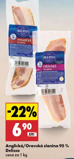 Delisso Anglická slanina 95%
