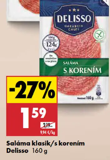 Delisso Saláma s korením