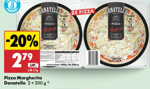 Donatello Pizza Margherita
