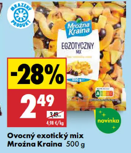 Mrožna Kraina ovocný exotický mix
