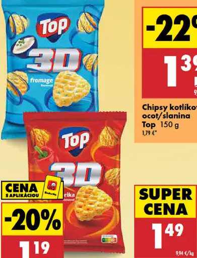 Top Mriežky fromage/paprika