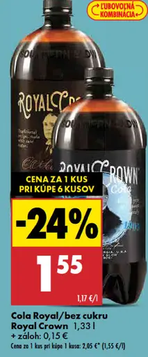 Royal Crown Cola bez cukru