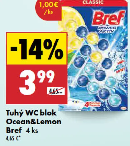 Bref tuhý WC blok Ocean&Lemon