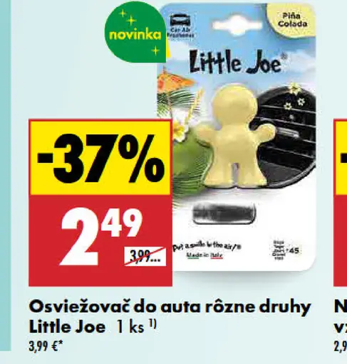 Little Joe Osviežovač do auta