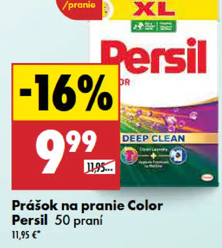 Prášok na pranie Color Persil
