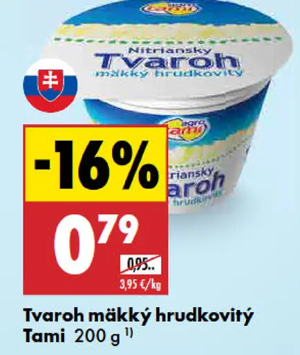 Tami Tvaroh mäkký hrudkovitý