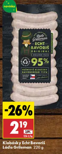 Láda Grileman Klobásky Écht bavoris