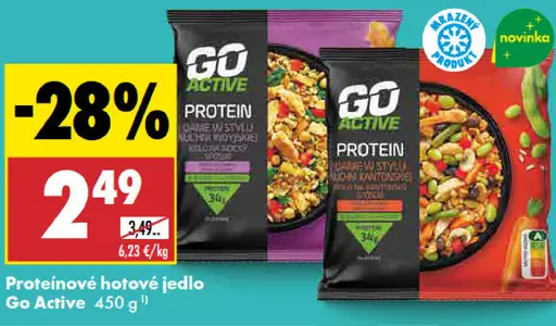 Go Active proteínové hotové jedlo