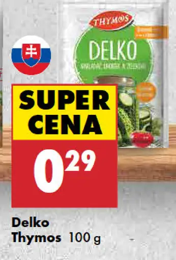 Thymos Delko koreninová zmes na uhorky a zeleninu
