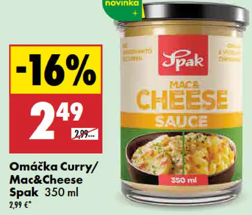 Spak omáčka Mac&Cheese
