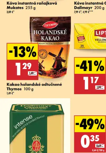 Thymos Holandské kakao