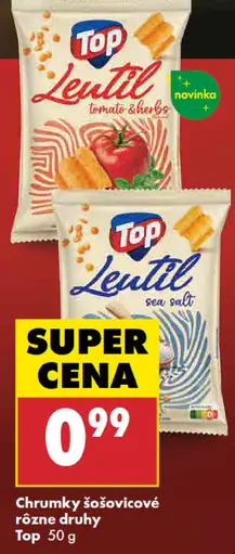 Top chrumky šošovicové
