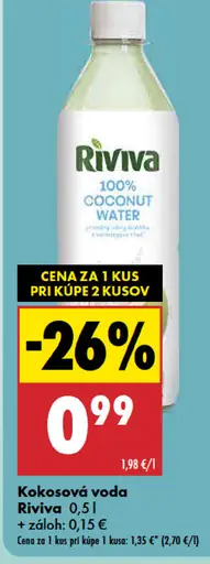 Riviva Kokosová voda