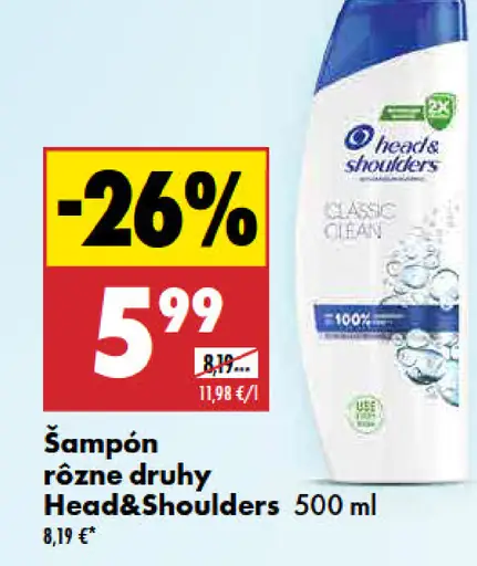 Head & Shoulders šampón