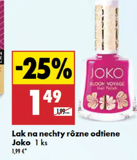 Joko lak na nechty