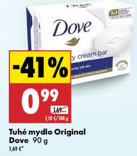 Dove Tuhé mydlo original