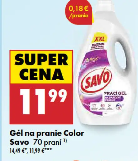 Savo Color gél na pranie
