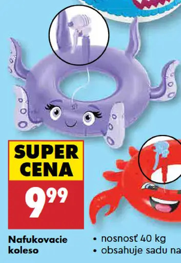 Bestway nafukovacie koleso detské so striekacou pištoľou