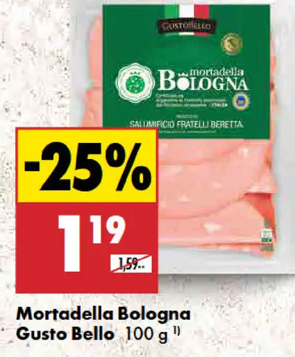 Gusto Bello Mortadella Bologna