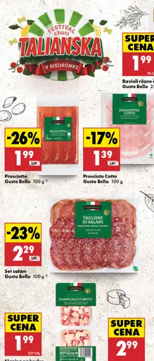 Gusto Bello Prosciutto Cotto