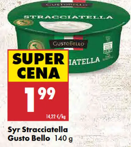 Gusto Bello Syr stracciatella