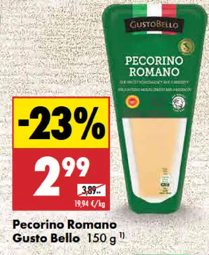 Gusto Bello Pecorino Romano