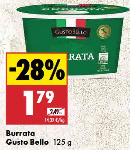 Gusto Bello Burrata