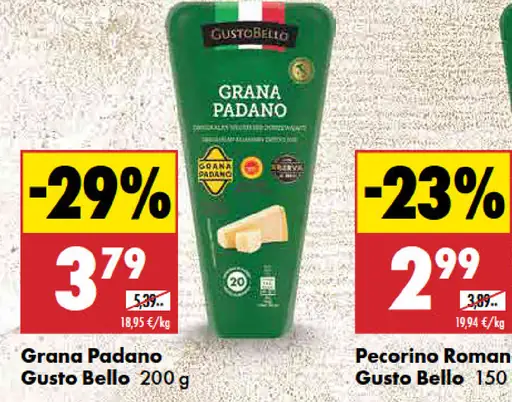 Gusto Bello Grana Padano