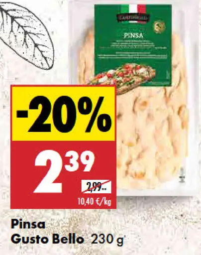 Gusto Bello Pinsa