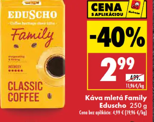Eduscho Family mletá káva