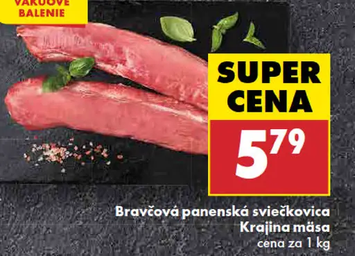 Bravčová panenská sviečkovica