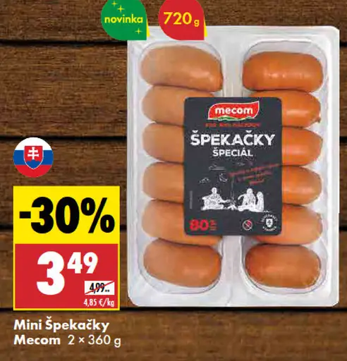Mecom Mini špekáčky