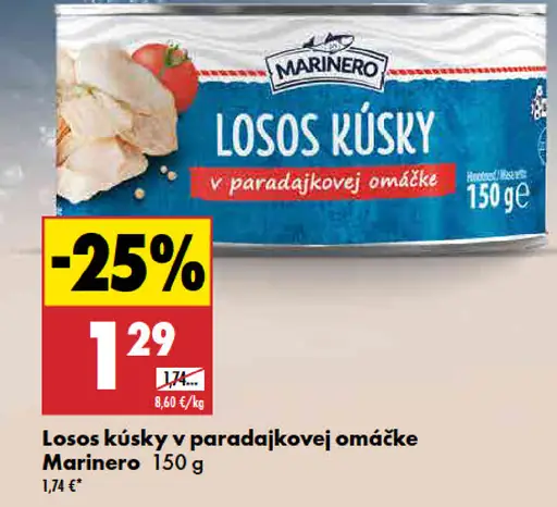 Marinero Losos kúsky v paradajkovej omáčke