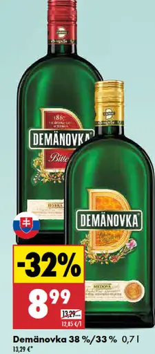 Demanovka bylinný likér