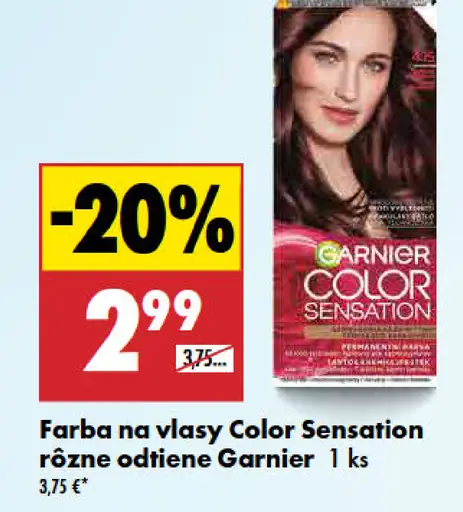 Garnier Color Sensation farba na vlasy