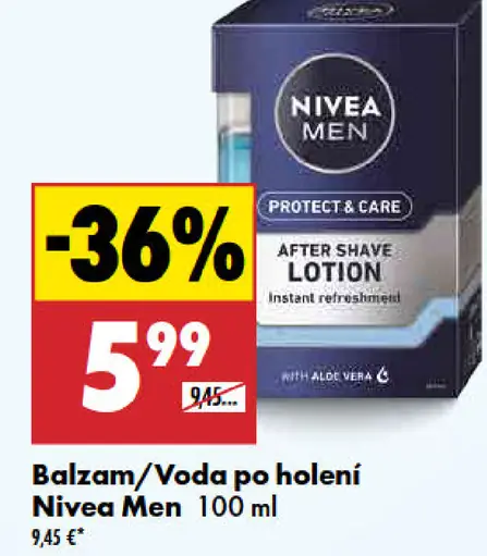 Nivea Men balzam / voda po holení Protect & Care