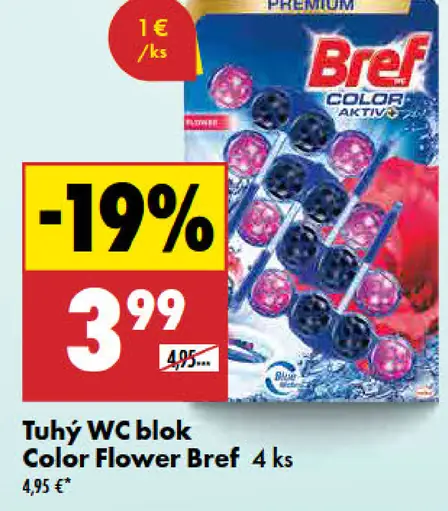 Bref Color Aktiv Flower WC blok