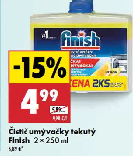 Finish čistič umývačky