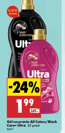 Ultra Gél na pranie All Colors/Black Ultra Care+
