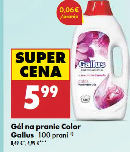 Gallus gél na pranie Color